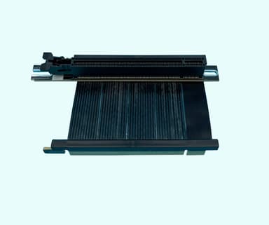 PCIe 5.0卡槽164P 270°至金手指反彎90°